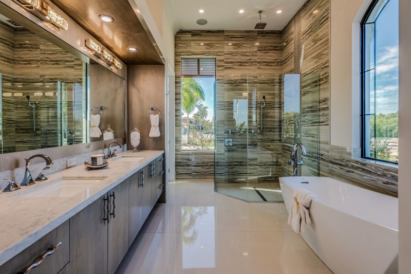 Luxurious Bathroom Flooring